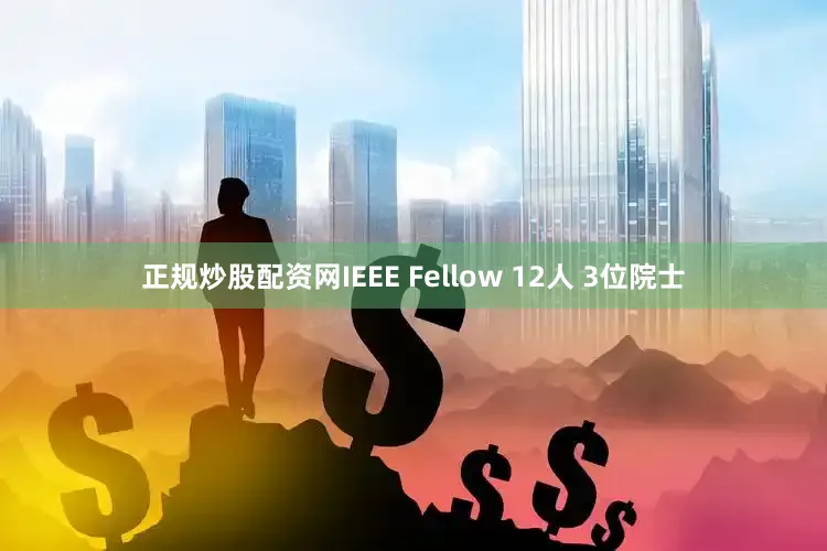 正规炒股配资网IEEE Fellow 12人 3位院士